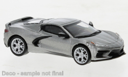 PCX87 PCX870674 - H0 - Chevrolet Corvette, C8 - metallic grau